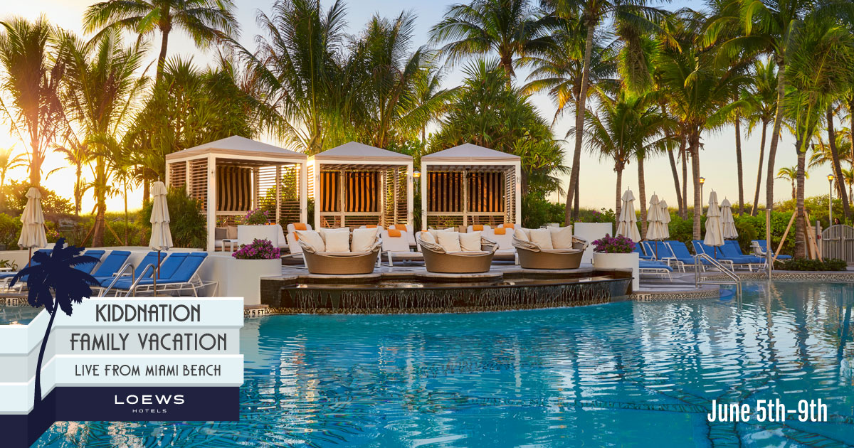 Family Vacation At Loews Miami Beach Hotel | KiddNation