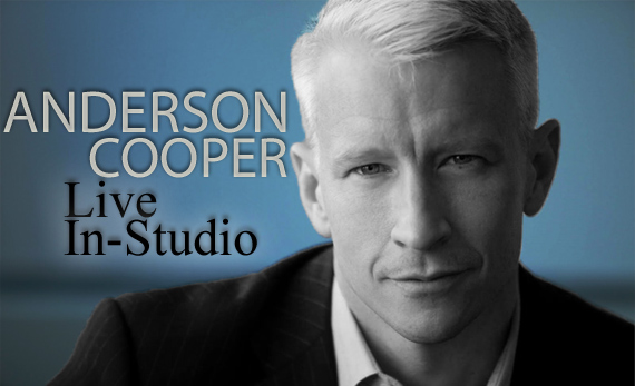 Anderson Cooper visits us in the studio
