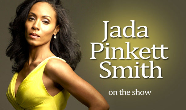 Jada Pinkett Smith (Madagascar 3) calls to chat with the show