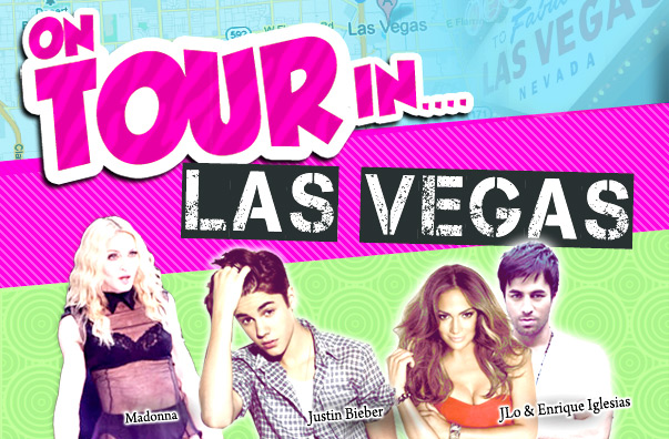 Listen to win a trip to see Justin Bieber, Madonna, J-Lo and Enrique Iglesias in Las Vegas