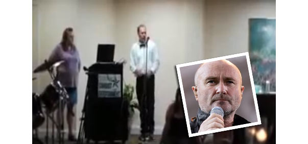 Wedding DJ makes Phil Collins song more memorable 