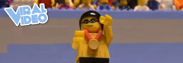Lego Olympics Recreations – Michael Phelps Wins 200 IM 