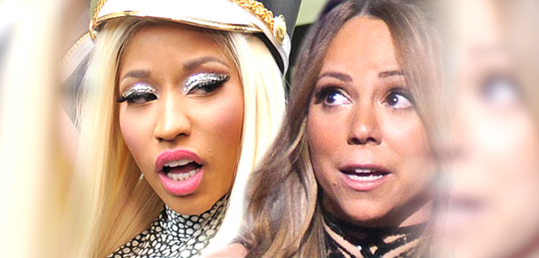 ‘Idol’ catfight between Nicki Minaj and Mariah Carey caught on camera 