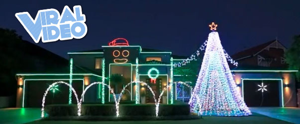 Viral Video: Christmas lights go Gangnam style