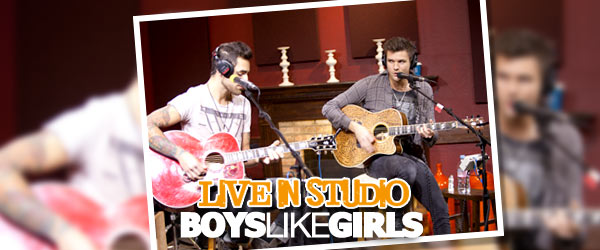 In Studio: Boys Like Girls perform “Be Your Everything” 