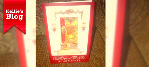 Kellie’s Blog: A Christmas card from Emma Kelly…