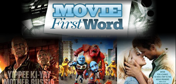 Movie First Word: February 15, 2013