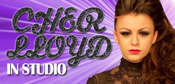 In Studio: Cher Lloyd takes pics with fans 