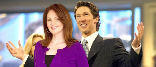 Kellie Rasberry and minister Joel Osteen team up as motivational speakers 
