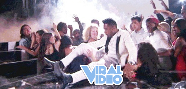Viral Video: Singer Miguel’s crowd jumping fail 