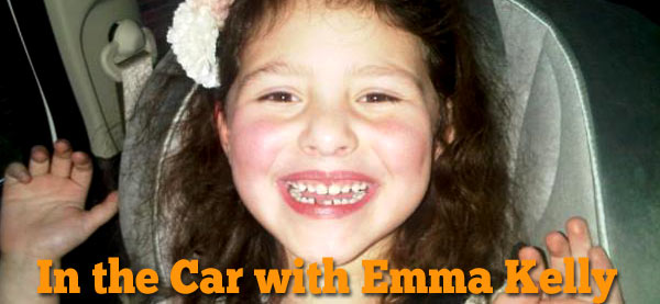 In the car with Emma Kelly