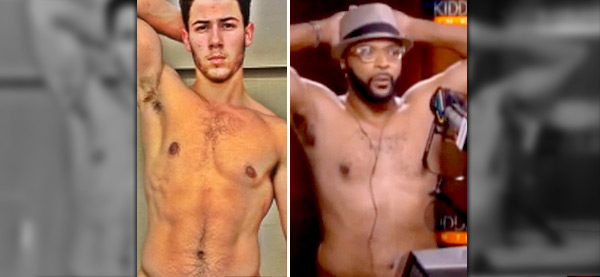 The Shirtless Selfie: Nick Jonas vs. Big AL 