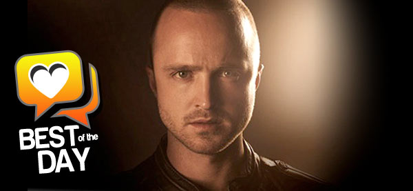 Best of the Day: Aaron Paul from Breaking Bad joins the show 