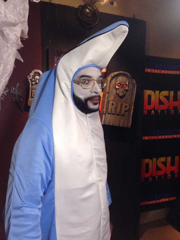 Big Al in his Dolphin Costume