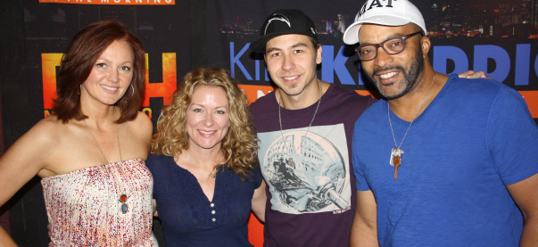 Sarah Colonna form Chelsea Lately in studio 