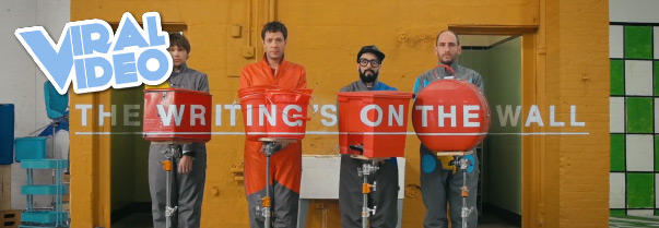 Viral Video: OK Go – The Writing’s On the Wall