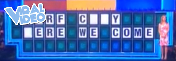Viral Video: Wheel of Fortune Fail