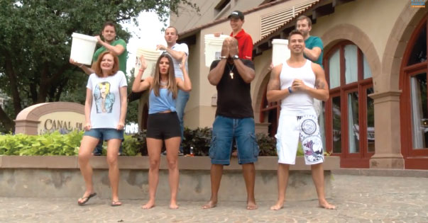 The Cast Accepts the Ice Bucket Challenge 