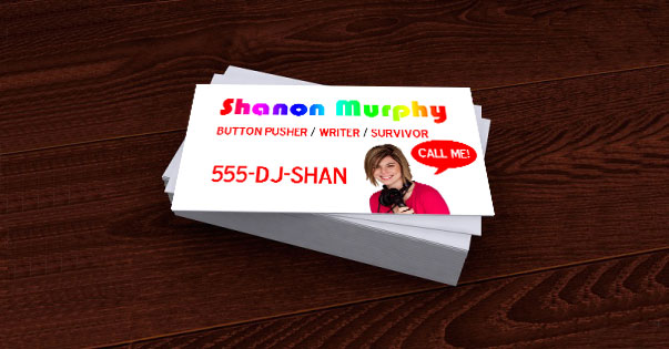 The Cast’s New Business Cards 