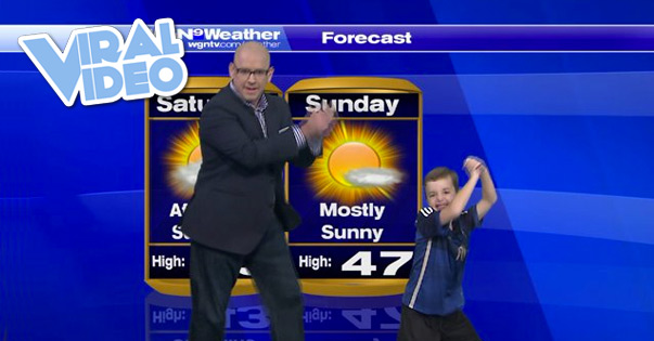 Viral Video: Hilarious kid on the Friday Forecaster segment