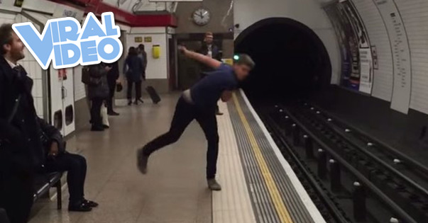 Viral Video: Epic London Underground Ping Pong Battle