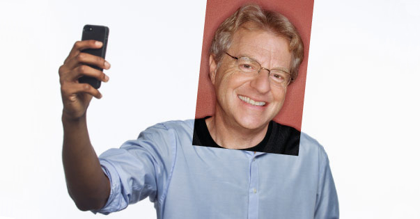 Jerry Springer’s First Selfie Ever! 