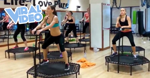 Viral Video: Jumping fitness gone wild