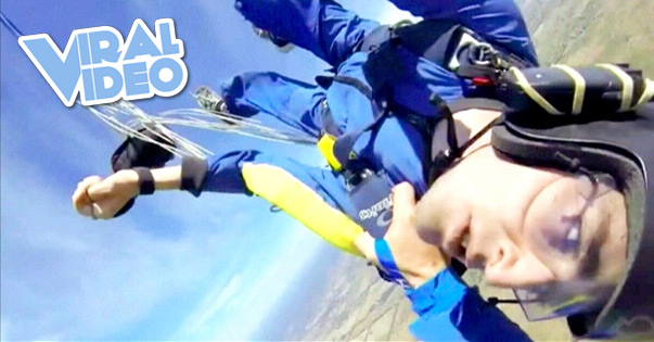 Viral Video: Guy Has Seizure While Skydiving