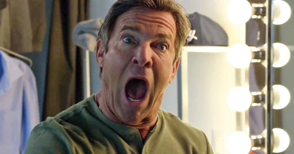Dennis Quaid’s freak out was a phony by Funny Or Die 