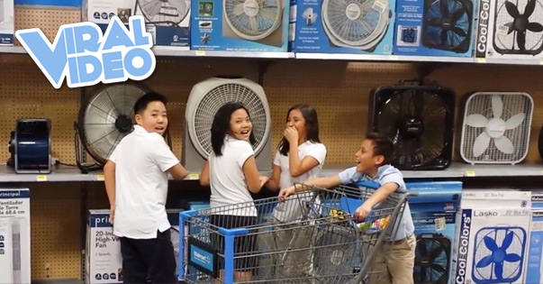 Viral Video: National anthem fans at Walmart