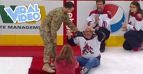 Viral Video: Surprise Soldier Reunion