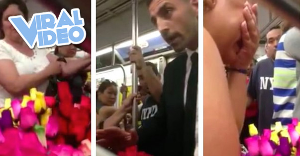 Viral Video: Miracle on 6 train today