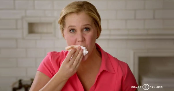 Inside Amy Schumer “Girl, You Don’t Need Makeup” 