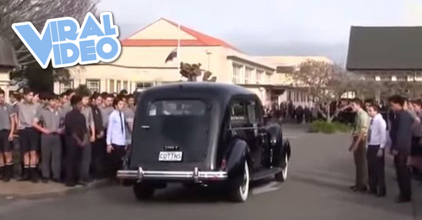 Viral Video: Students perform haka dance at teacher’s funeral