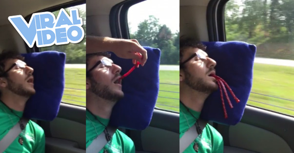 Viral Video: Stuffing Twizzlers into sleeping friend’s mouth