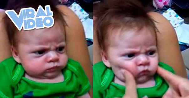 Viral Video: The cutest angry baby