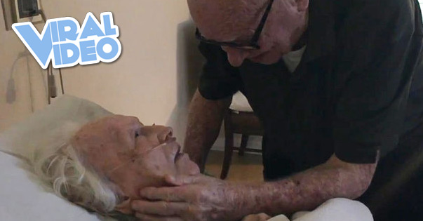 Viral Video: Man sings to 93 year old dying wife