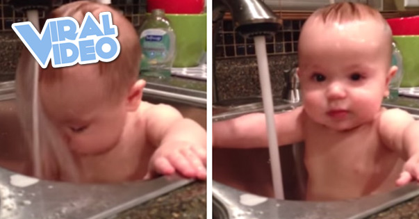 Viral Video: Bath Baby Is Surprised Every Time