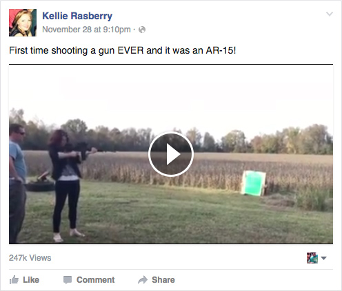 kellie-rasberry-facebook-gun