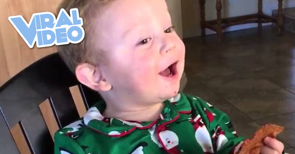 Viral Video: Baby’s First Bacon