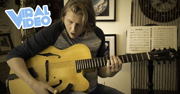 Viral Video: Enthusiastic Man Plays Guitar