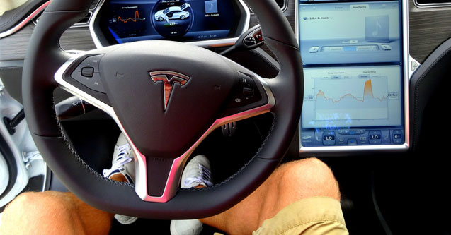 70-Year-Old Grandma Freaks Out In A Self-Driving Tesla