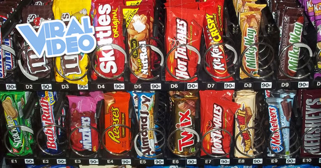 Viral Video: Students Hit Vending Machine Jackpot