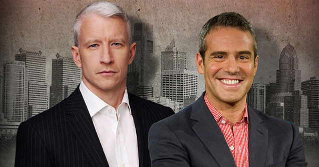 Anderson Cooper and Andy Cohen Joins Us