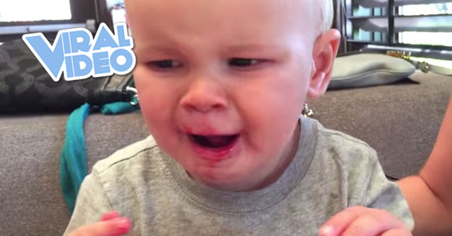Viral Video: Toddler Tortures Himself With Sour Cranberries