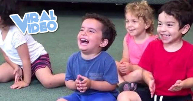 Viral Video: Infectious Laughter in Music Class