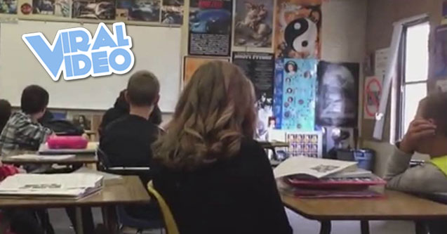 Viral Video: Teacher Dives Out of Window!