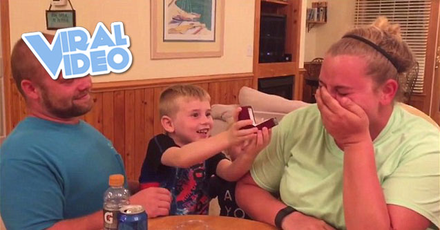 Viral Video: Man proposes while wearing board game mouthpiece