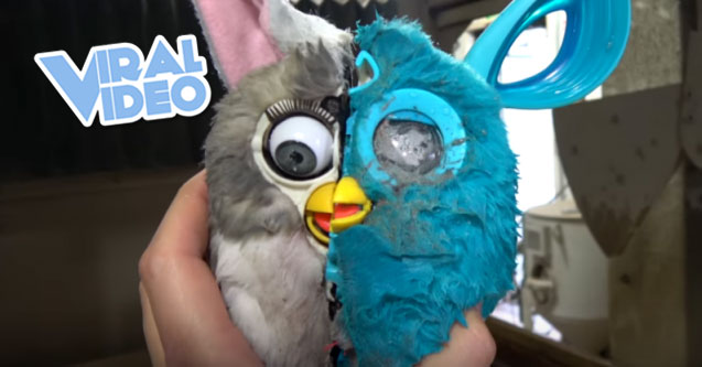 Viral Video: Furby Cut In Half Is Disturbing