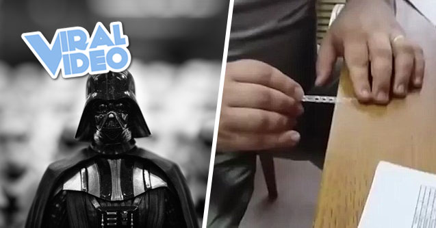 Viral Video: Russian Man Plays Imperial March on Coffee Stick